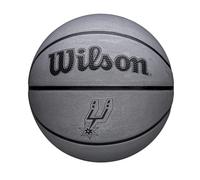 Wilson Pallone da Basket NBA Team Tribute Solid, Con Cuciture Pro, Stabilità Dell'Aria e Alte Prestazioni, Per Giocare All'Aperto, Squadra: Los Angeles Lakers, Colore: Giallo, Taglia: 5