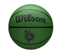 Wilson Pallone da Basket NBA Team Tribute Solid, Con Cuciture Pro, Stabilità Dell'Aria e Rivestimento Ad Alte Prestazioni, Per Giocare All'Aperto, Squadra: Dallas Mavericks, Colore: Blu, Taglia: 5