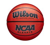 Wilson NCAA Elevate Ball WZ3007001XB, Womens,Mens basketballs, orange, 7 EU