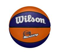 Wilson Pallone da Basket WNBA Team Tribute, Con Canali di Precisione per una Presa Eccezionale, Superficie Adattabile, Squadra: Phoenix Mercury, colore: blu reale, Taglia: 6