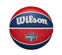 Wilson Pallone da Basket WNBA Team Tribute, Con Canali di Precisione per una Presa Eccezionale, Superficie Adattabile, Squadra: Washington Mystics, Colore: Blu Reale, Taglia: 6
