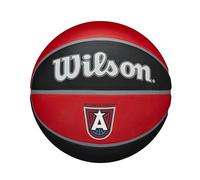 Wilson Pallone da Basket WNBA Team Tribute, Con Canali di Precisione per una Presa Eccezionale, Superficie Adattabile, Squadra: Atlanta Dream, Colore: Blu Reale, Taglia: 6