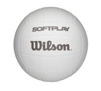 Wilson Pallone da Beach Volley AVP Soft Play, In Schiuma EVA, Comfort e Stile, Misura Ufficiale, Bianco