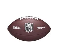 Wilson Pallone da Football NFL Stride Pro Eco, In Materiali Compositi riutilizzati, Nuovi Lacci NFL Performance Pro, Marrone, Misura Ufficiale
