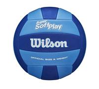 Wilson Pallone da Pallavolo Super Soft Play, Pelle Sintetica, Utilizzo Indoor e Outdoor