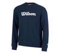 Felpa da tennis da uomo Wilson Parkside Crew - Blu S