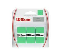Wilson Perforated Pro - Racchette da tennis con impugnatura superiore, colore: verde