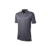 Wilson Polo da golf a righe Uomo, STRIPE POLO, Blue, M