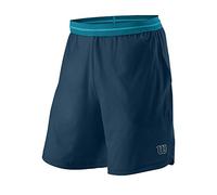 Wilson Power 8 Short, Pantaloncini da Uomo, Poliestere/Spandex, Blu (Majolica Blue), Taglia XXL, WRA789303XX