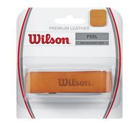 Grip sostitutivi Wilson Premium Leather 1P - Arancione
