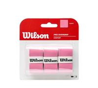 Wilson Pro Comfort Overgrip racchette da tennis 3 pezzi rosa WRZ4014PK+