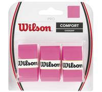 Wilson Pro Comfort Overgrip racchette da tennis 3 pezzi rosa WRZ4014PK+