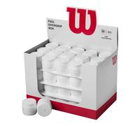 Wilson Pro Perforated Tennis Overgrip Box 60 Units Trasparente