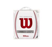 Wilson PRO Overgrip Sensation, Impugnatura per Racchetta da Tennis Unisex-Adulto, Nero, 12 Pezzi