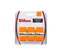 Wilson Pro Comfort Overgrip Burn fasce per racchette da tennis 3 pezzi arancione WRZ470820+