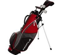 Wilson Profile Jgi Jr SM Red RH, Set di Pacchetti Unisex-Adolescente, Rosso, Small (Ages 5-8)