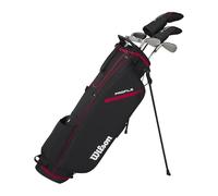 Wilson Profile Mezzo Set Uomo gra, Rosso/Nero/Argento, Standard