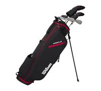 Wilson Profile Mezzo Set Uomo STL, Rosso/Nero/Argento, Standard