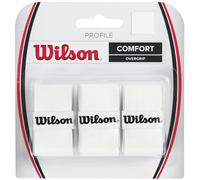 Wilson Profile Overgrip Confezione Da 3-Bianco