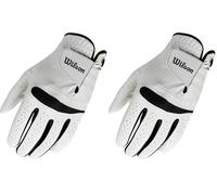 Wilson Profile Set Completo Di Mazze Da Golf Lunghe, Realizzate Per Swing Rapidi Con Struttura In Acciaio, Per Mancini, Colore: Rosso/Nero/Argento, Misura: Standard. (Confezione da 2)