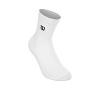 Wilson Quarter Calzini da tennis Unisex - bianco, blu scuro, Taglia: 35 37