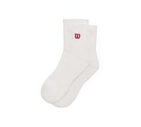Calzini da tennis Wilson Quarter-Length Sock 1P - Bianco (35-37)