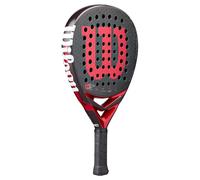 Wilson Bela Pro V3 - Racchetta da padel, misura 6,5 cm, colore: Nero/Rosso