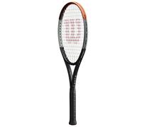 Wilson Racchetta da Tennis Burn 100 LS V4.0, per Giocatori amatoriali ambiziosi, Nero/Grigio/Arancione, WR044910U2