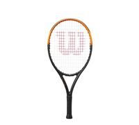 Wilson Racchetta da Tennis Burn Spin Jr 24, Per Potenza Senza Sforzo e Spin Di Precisione, Agilità Eccezionale, Sweet Spot Migliorato, Colore: Nero/Arancione, Misura: 24