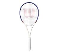 Wilson Racchetta da Tennis Roland-Garros 2026 Triumph Oversize, Progettata per la Costanza dei Colpi, Telaio Leggero per una Migliore Maneggevolezza, Blu Navy/Arancione, Grip 3