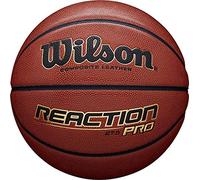 Wilson Reaction Pro - Palla da basket, Tan, Taglia 5