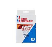 Wilson Rete da Basket NBA DRV RECREATIONAL NET, Dimensioni ufficiali, Nylon, Rosso/Bianco/Blu