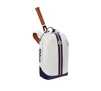 WILSON Roland Garros Super Tour Zaino Tennis, bianco/blu navy, S