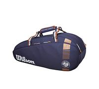 Wilson Roland Garros Team, 6 Racchette, Blu (Navy)