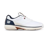 Scarpe Wilson Rush Lite 5 Bianco/Navy/Tofu Uomo - TERRA BATTUTA