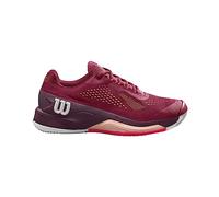 Wilson Rush PRO 4.0, Sneaker Donna, Beet Red/White/Tropical Peach, 40 2/3 EU