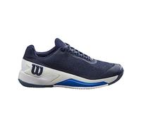 Wilson Rush PRO 4.0, Sneaker Uomo, Navy Blazer/White/Lapis Blue, 46 EU