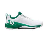 Wilson Herren Rush PRO 4.5 Clay Tennisschuh, White/Bosphorus/Black, 49 1/3 EU