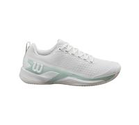 Wilson Rush PRO 4.5, Tennis Shoe Donna, White/Surf Spray/Tofu, 37 1/3 EU