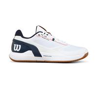 Scarpe da tennis da uomo Wilson Rush Pro 5 Clay - white/navy blazer/gum1a - Beige (46)