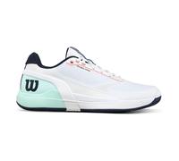 Wilson Rush Pro 5 Scarpa per tutte le superfici Uomini - bianco, turchese, Taglia: 43 1/3
