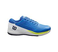 Wilson Rush PRO Ace Clay, Sneaker Uomo, Lapis Blue/White/Safety Yellow, 43 1/3 EU