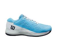 Wilson Rush Pro ACE CLY Scarpa Per Terra Rossa Donna - Blu Chiaro, Bianco