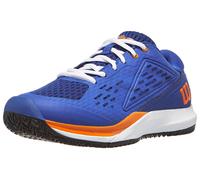 Scarpe da tennis bambini Wilson Rush Pro Ace Jr - deja vu blue/orange tiger/white - Blu (40)