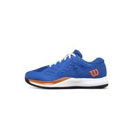 Scarpe da tennis bambini Wilson Rush Pro Ace Jr - deja vu blue/orange tiger/white - Blu (40)