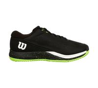 Scarpe da tennis da uomo Wilson Rush Pro Ace Clay TP - black/green/white - Nero (40 2/3)