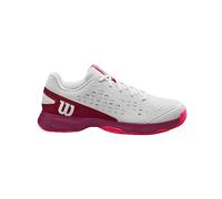 Wilson Rush PRO Jr L, Sneaker, White/Beet Red/Diva Pink, 31 1/3 EU