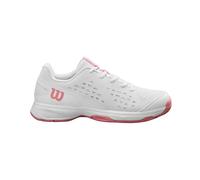 Wilson Rush Pro Scarpa Per Tutte Le Superfici Bambini-Bianco,Malva in bianco, Taglia: 29 1/3