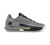 Scarpe da tennis da uomo Wilson Rush Tour 5 - titanium/black/safety yellow - Grigio (40 2/3)