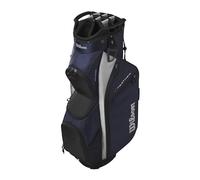 Wilson Sacca da Golf Feather Cart Bag, Blu Navy/Argento